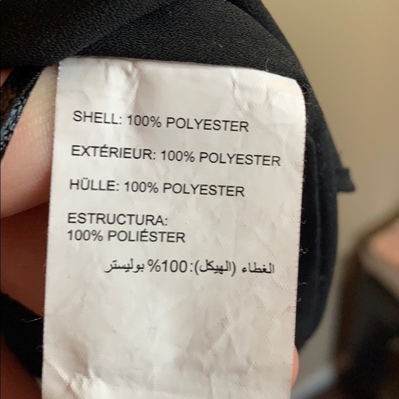 Addition Elle Black Chiffon Tank Top - Picture 4 of 4